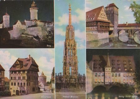 Nürnberg - u.a. Henkersteg - ca. 1975 Nürnberg - u.a. Henkersteg - ca. 1975