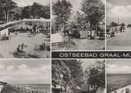 Ostseebad Graal-Müritz u.a. Cafe - ca. 1975 Ostseebad Graal-Müritz u.a. Cafe - ca. 1975