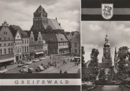 Greifswald - mit 2 Bildern - 1964 Greifswald - mit 2 Bildern - 1964