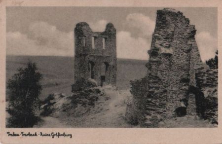 Traben-Trarbach - Ruine Gräfenburg - ca. 1935 Traben-Trarbach - Ruine Gräfenburg - ca. 1935