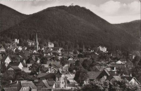 Bad Harzburg - mit Burgberg - ca. 1960 Bad Harzburg - mit Burgberg - ca. 1960