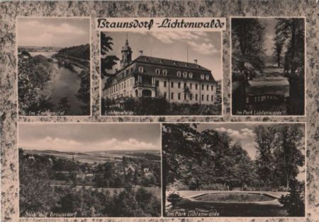 Limbach-Oberfrohna, Bräunsdorf - Lichtenwalde - 1963 Limbach-Oberfrohna, Bräunsdorf - Lichtenwalde - 1963