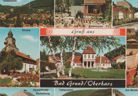 Bad Grund u.a. Musikpavillon - 1978 Bad Grund u.a. Musikpavillon - 1978