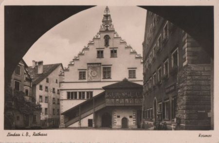 Lindau - Rathaus - ca. 1955 Lindau - Rathaus - ca. 1955