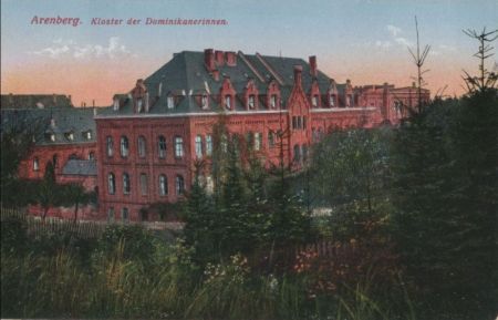 Koblenz-Arenberg - Kloster und Dominikanerinnen - ca. 1925 Koblenz-Arenberg - Kloster und Dominikanerinnen - ca. 1925