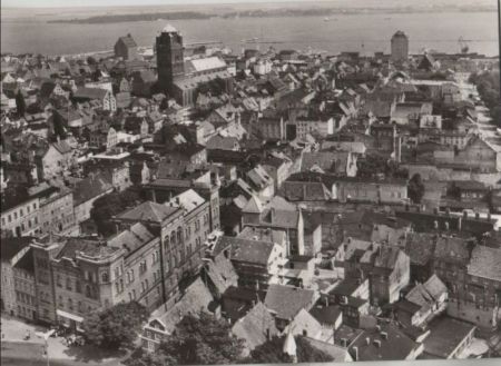 Stralsund - Blick auf die Stadt - 1978 Stralsund - Blick auf die Stadt - 1978