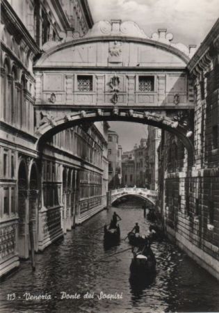 Italien - Venedig - Ponte dei Sospiri - ca. 1965 Italien - Venedig - Ponte dei Sospiri - ca. 1965