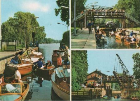 Königs Wusterhausen - An der Schleuse - ca. 1975 Königs Wusterhausen - An der Schleuse - ca. 1975