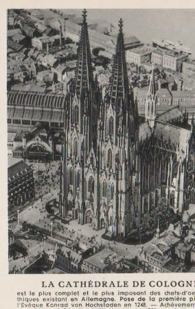 Köln - La Cathedrale de Cologne - ca. 1960 Köln - La Cathedrale de Cologne - ca. 1960