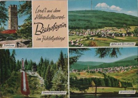 Bischofsgrün - u.a. Gesamtansicht - ca. 1980 Bischofsgrün - u.a. Gesamtansicht - ca. 1980