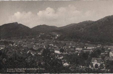 Bad Lauterberg - Blick zum Hausberg - 1950 Bad Lauterberg - Blick zum Hausberg - 1950