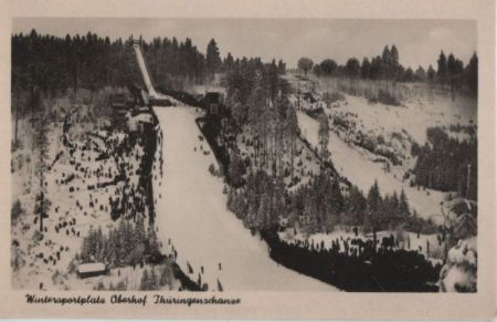Oberhof - Thüringenschanze - 1955 Oberhof - Thüringenschanze - 1955
