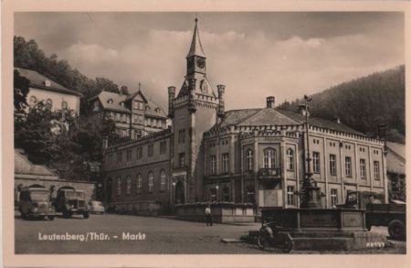 Leutenberg - Markt - 1963 Leutenberg - Markt - 1963