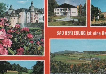 Bad Berleburg - 5 Bilder - ca. 1985 Bad Berleburg - 5 Bilder - ca. 1985