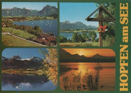 Füssen-Hopfen am See - ca. 1985 Füssen-Hopfen am See - ca. 1985