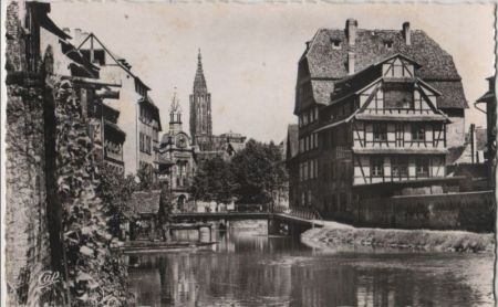 Frankreich - Strasbourg - La Petite France - ca. 1960 Frankreich - Strasbourg - La Petite France - ca. 1960