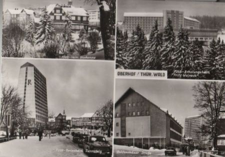 Oberhof - u.a. Gräfenrodaer Straße - 1983 Oberhof - u.a. Gräfenrodaer Straße - 1983