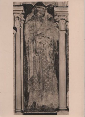 Gelnhausen - Marienkirche, Fresko im Chor - ca. 1955 Gelnhausen - Marienkirche, Fresko im Chor - ca. 1955