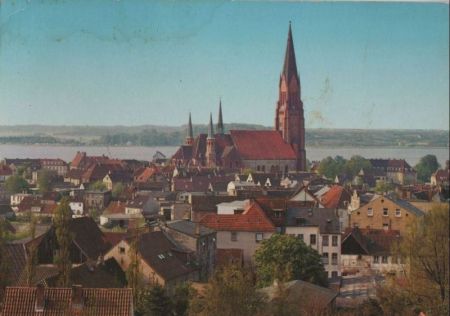 Schleswig - Blick auf Dom und Schlei - ca. 1980 Schleswig - Blick auf Dom und Schlei - ca. 1980