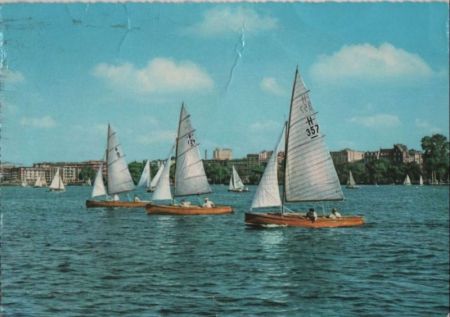 Hamburg - Außenalster - 1967 Hamburg - Außenalster - 1967