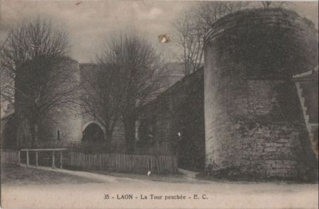 Frankreich - Laon - La Tour penchee - ca. 1930 Frankreich - Laon - La Tour penchee - ca. 1930