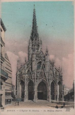 Frankreich - Rouen - Eglise St.-Maclou - ca. 1920 Frankreich - Rouen - Eglise St.-Maclou - ca. 1920