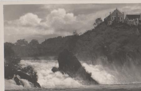 Schweiz - Rheinfall bei Schaffhausen - ca. 1935 Schweiz - Rheinfall bei Schaffhausen - ca. 1935