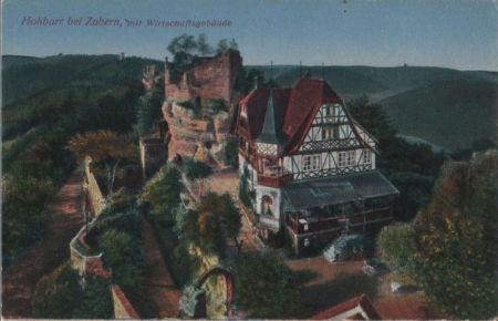 Zabern - Hohbarr mit Wirtschaftsgebäude - ca. 1920 Zabern - Hohbarr mit Wirtschaftsgebäude - ca. 1920