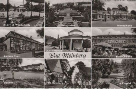 Bad Meinberg - u.a. Kurhaus Rose - ca. 1960 Bad Meinberg - u.a. Kurhaus Rose - ca. 1960