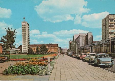 Neubrandenburg - Karl-Marx-Platz - 1979 Neubrandenburg - Karl-Marx-Platz - 1979