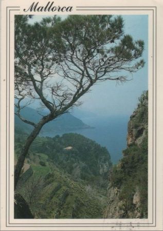 Banyalbufar - Spanien - Blick hinab Banyalbufar - Spanien - Blick hinab
