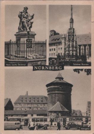 Nürnberg - u.a. Königstor - 1953 Nürnberg - u.a. Königstor - 1953