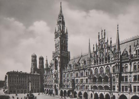 München Marienplatz - ca. 1955 München Marienplatz - ca. 1955