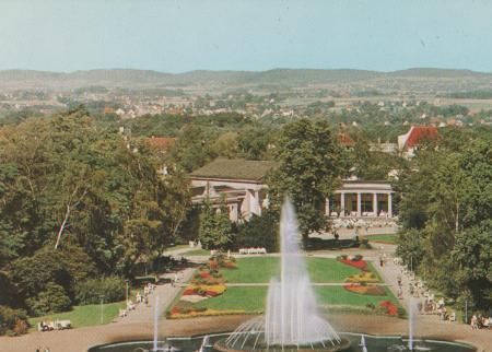 Bad Oeynhausen - Leuchtfontäne - ca. 1975 Bad Oeynhausen - Leuchtfontäne - ca. 1975
