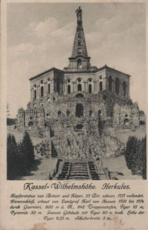 Kassel-Wilhelmshöhe - Herkules - 1940 Kassel-Wilhelmshöhe - Herkules - 1940