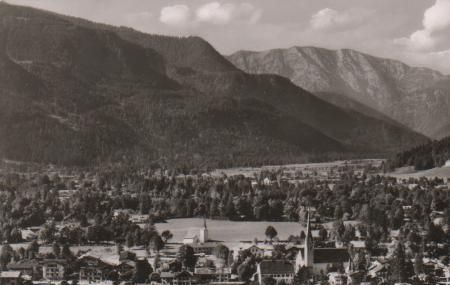 Rottach-Egern mit Blauberge - 1960 Rottach-Egern mit Blauberge - 1960
