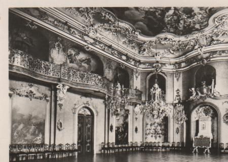 Rudolstadt - Staatliche Museen Heidecksburg - Großer Festsaal - 1953 Rudolstadt - Staatliche Museen Heidecksburg - Großer Festsaal - 1953