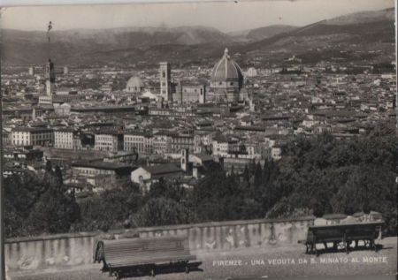 Italien - Florenz - Firenze - Una Veduta da S. Miniato al Monte - 1965 Italien - Florenz - Firenze - Una Veduta da S. Miniato al Monte - 1965