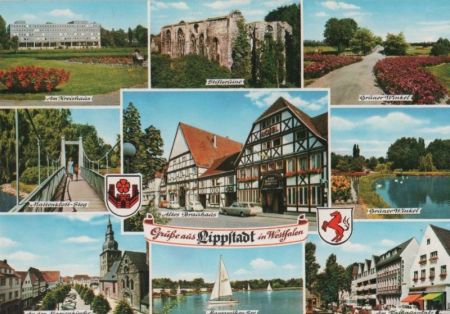 Lippstadt - u.a. Altes Brauhaus - ca. 1975 Lippstadt - u.a. Altes Brauhaus - ca. 1975