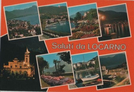 Schweiz - Locarno - mit 8 Bildern - ca. 1980 Schweiz - Locarno - mit 8 Bildern - ca. 1980