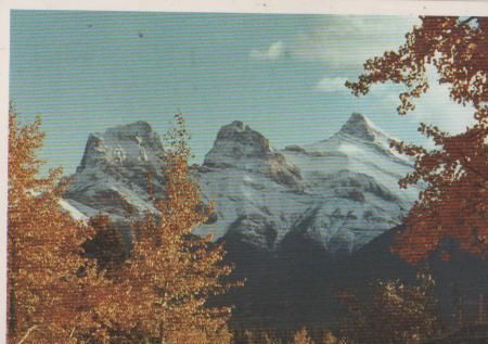 Kanada - Alberta - The Three Sisters - 1985 Kanada - Alberta - The Three Sisters - 1985