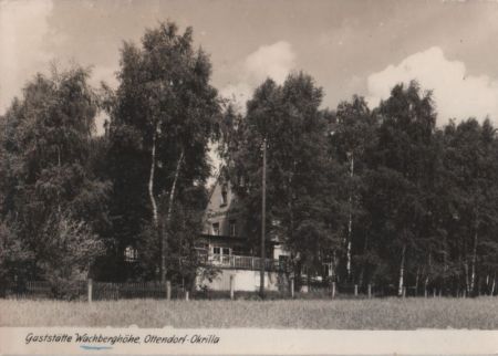 Ottendorf-Okrilla - Gaststätte Wachberghöhe - 1974 Ottendorf-Okrilla - Gaststätte Wachberghöhe - 1974