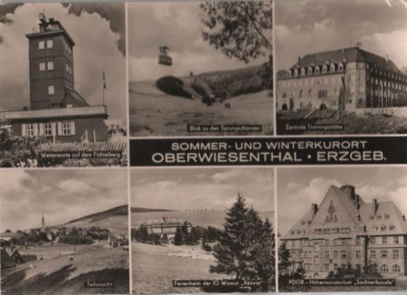 Oberwiesenthal - u.a. Höhensanatorium - 1973 Oberwiesenthal - u.a. Höhensanatorium - 1973