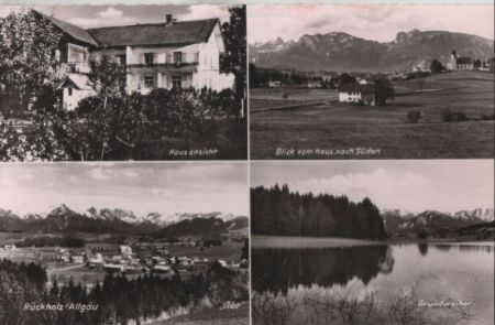 Rückholz - u.a. Hausansicht - 1967 Rückholz - u.a. Hausansicht - 1967