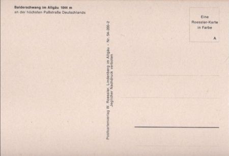 Balderschwang - an der höchsten Passstraße