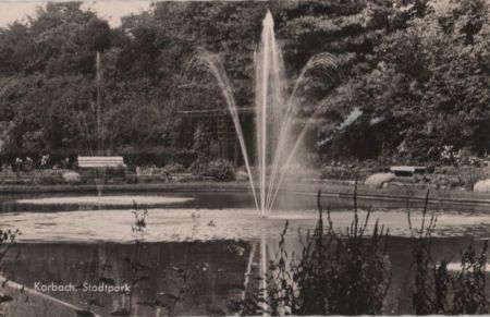 Korbach - Stadtpark - ca. 1960 Korbach - Stadtpark - ca. 1960