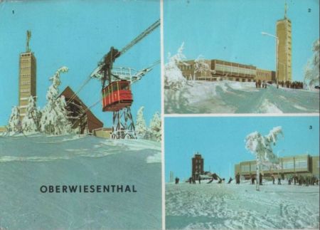 Oberwiesenthal - u.a. HOG Fichtelberghaus - ca. 1975 Oberwiesenthal - u.a. HOG Fichtelberghaus - ca. 1975
