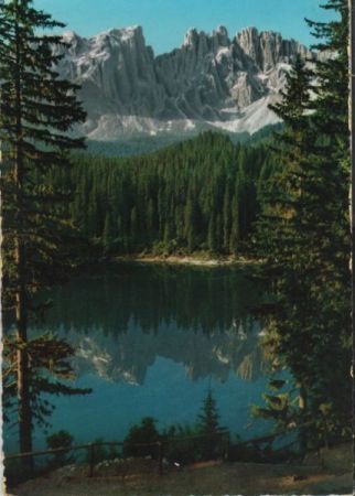 Italien - Dolomiten - Lago di Carezza - 1965 Italien - Dolomiten - Lago di Carezza - 1965
