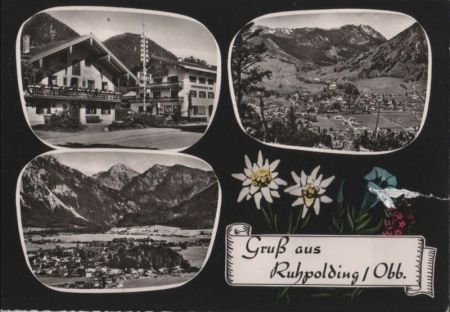 Ruhpolding - mit 3 Bildern - 1960 Ruhpolding - mit 3 Bildern - 1960