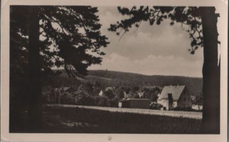 Stützengrün - Blick zum Kuhberg - 1955 Stützengrün - Blick zum Kuhberg - 1955